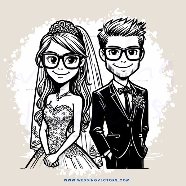 bride and groom