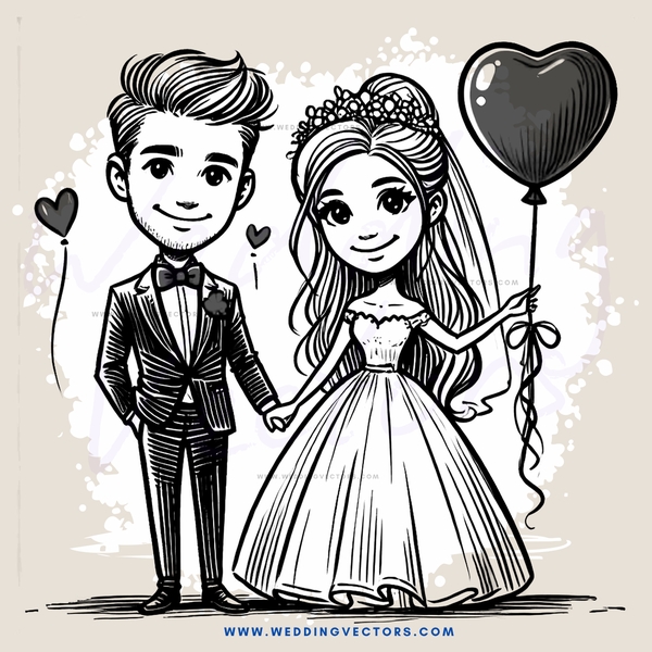 groom and bride