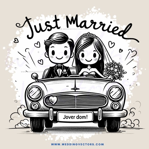 just married