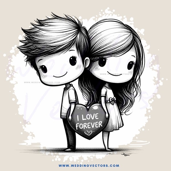 love forever drawing