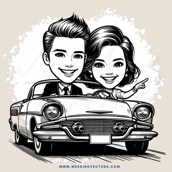 lovers in car