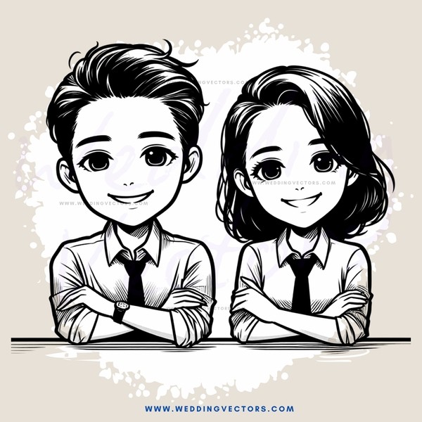 two friends sitting together