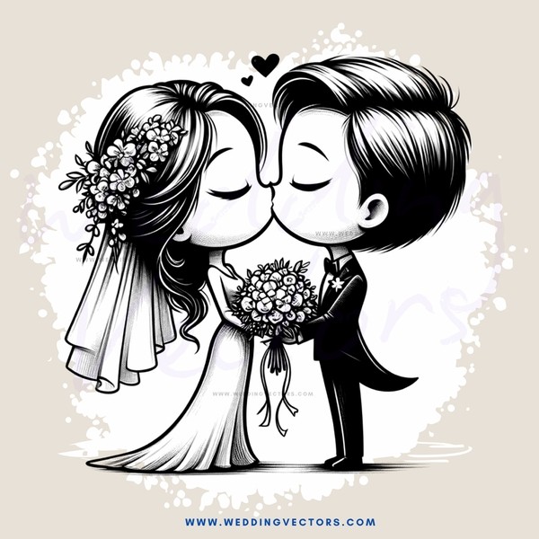 a couple kissing and holding hands