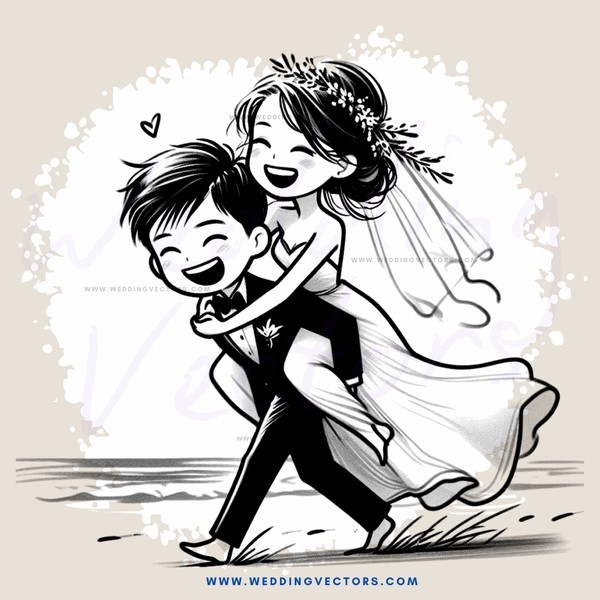 a couple embracing on a beach