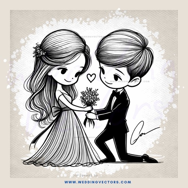 young couple sharing a moment