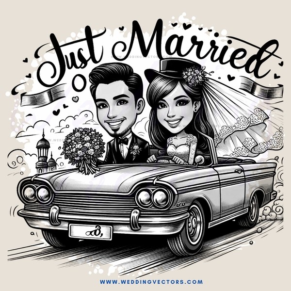 just married