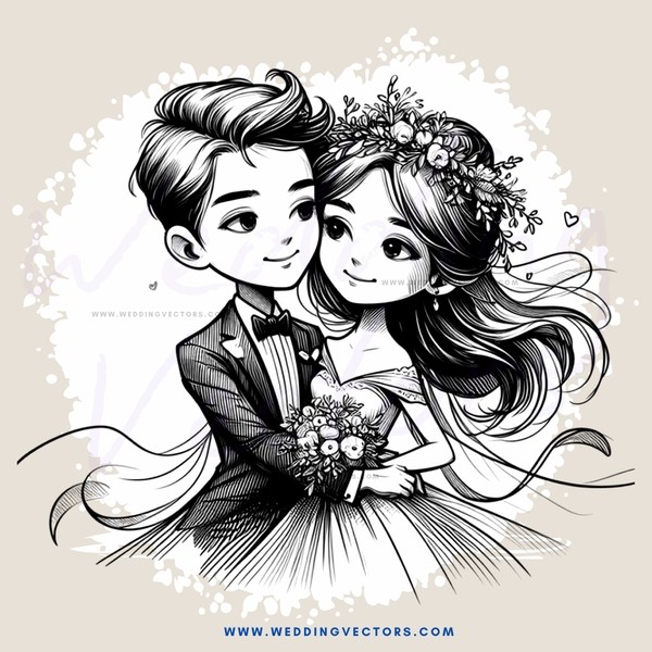 the couple is happy