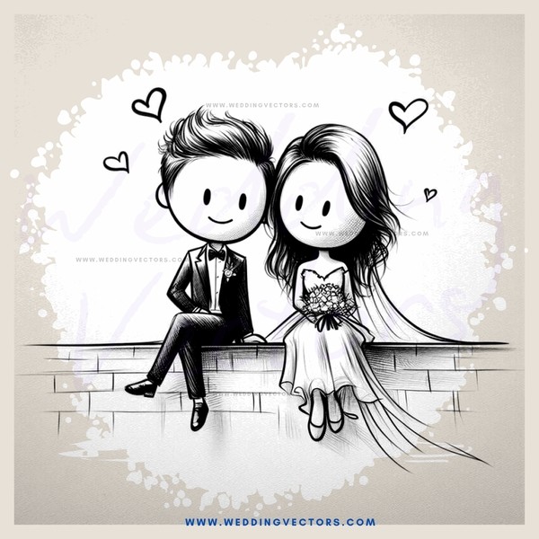 a couple sitting together, smiling and holding hands