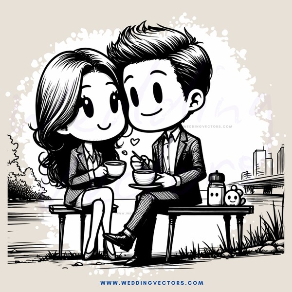 couple on a bench overlooking a body of water