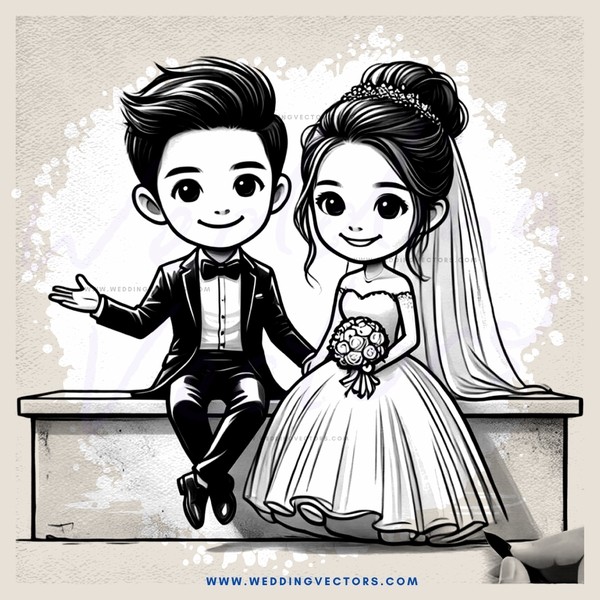a young couple sitting on a bench holding hands
