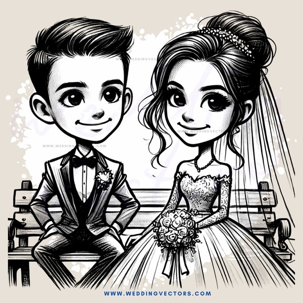 couple sitting on bench