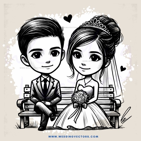 engaged couple sitting on a bench with bouquet and ring