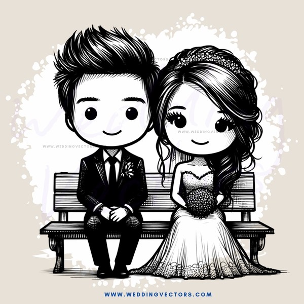 a couple sitting on a bench