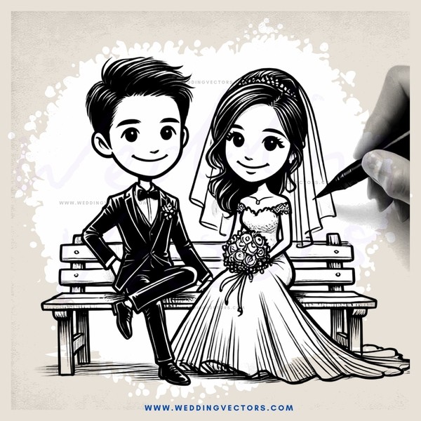engagement picture on wooden bench with ring and flowers
