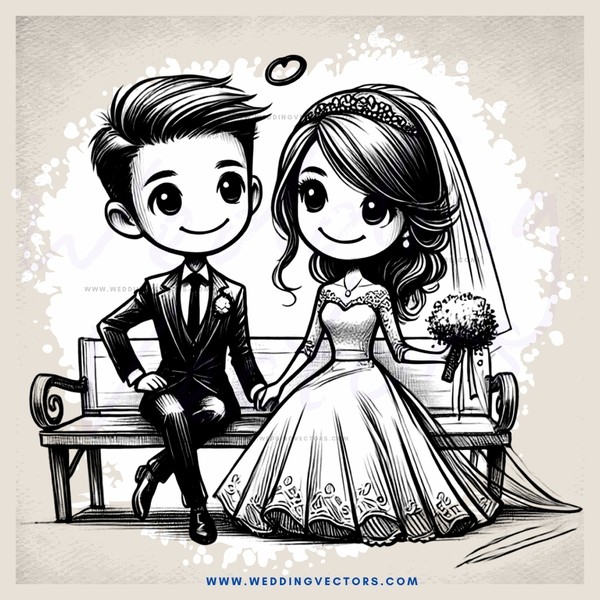 a couple sitting on a bench