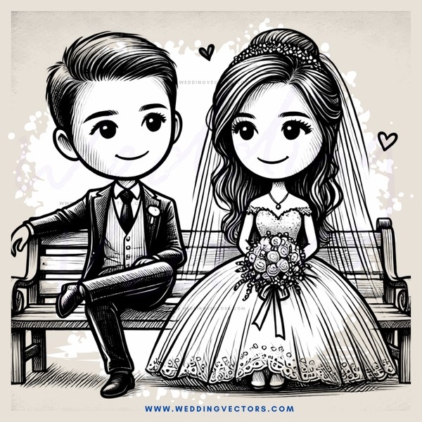 a wedding portrait