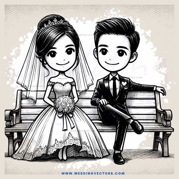 a couple sitting on a bench