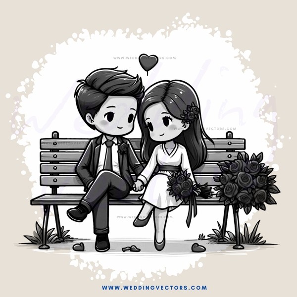 a couple sitting on a bench