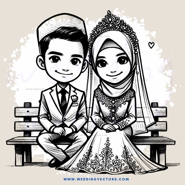 a couple sitting on a bench