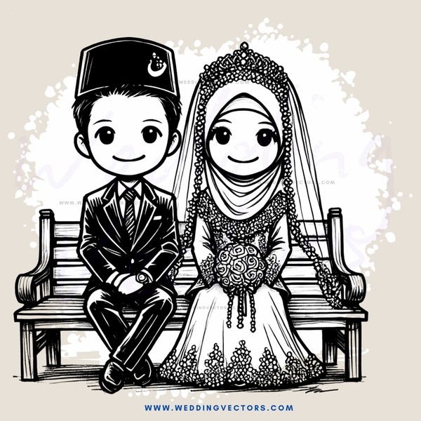 couple sitting on bench