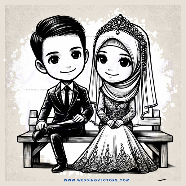 a young couple sitting on a bench