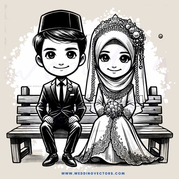 a man and woman sitting on a bench