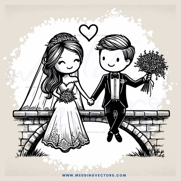 wedding anniversary gift card pack - cartoon cards printed on paper card with love and affection