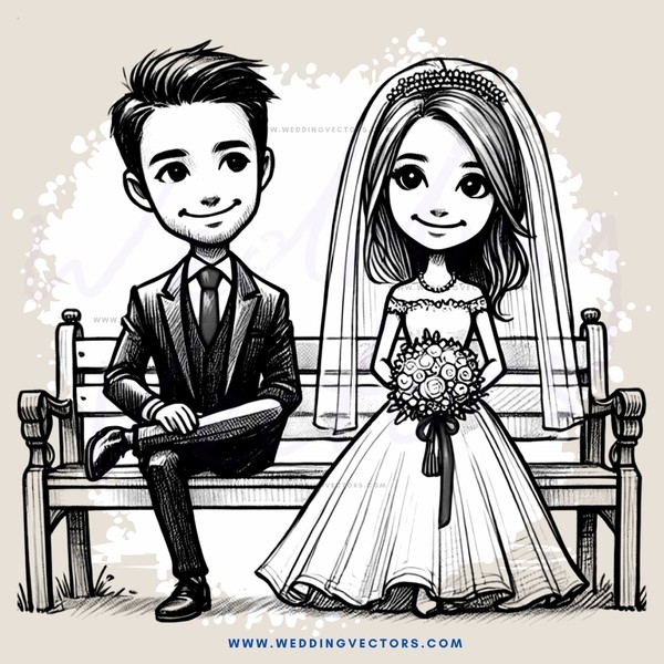 a couple sitting on a bench