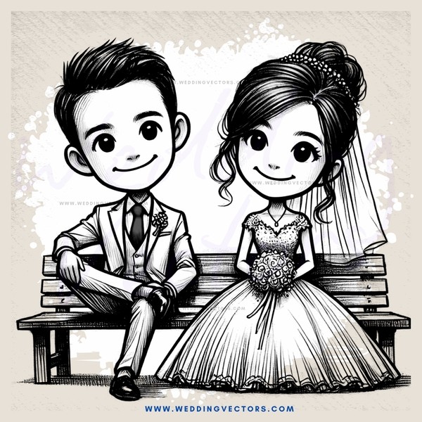 a wedding portrait in the woods