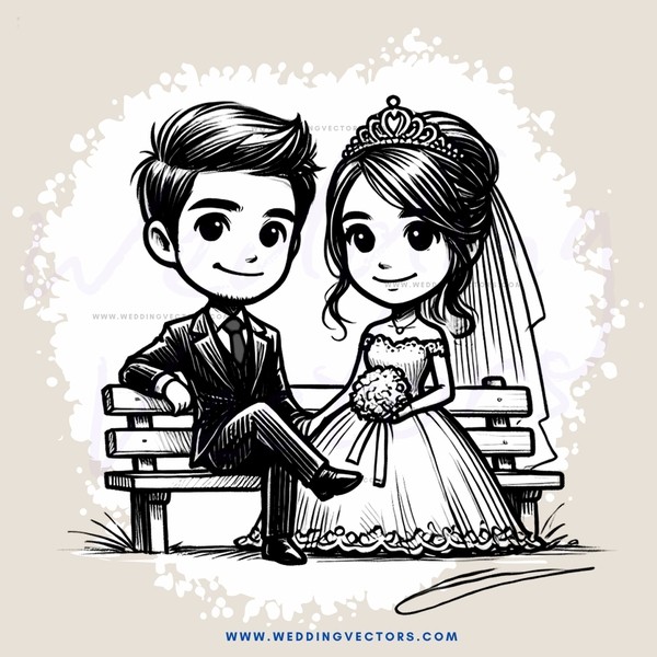 couple sitting on bench smiling at each other