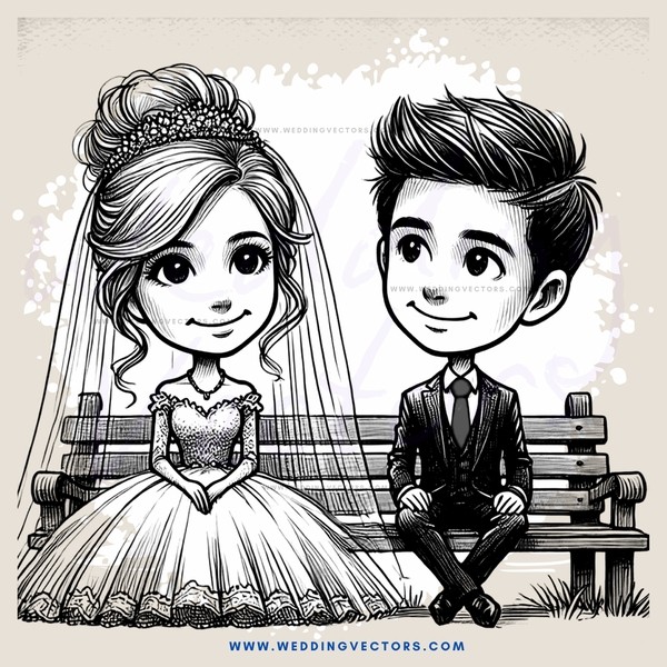 a couple sitting on a bench