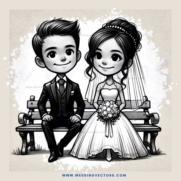 boy and girl sitting on bench