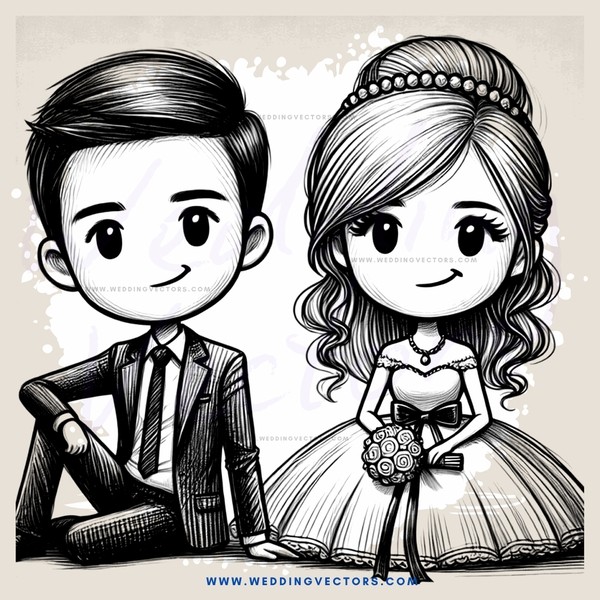 a man and woman sitting side by side