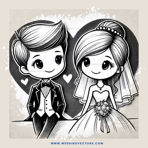 the bride and groom