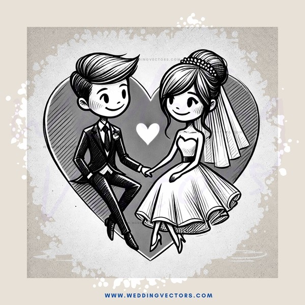 a happy couple embrace in love