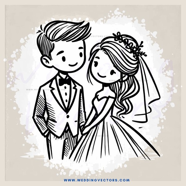 bride and groom