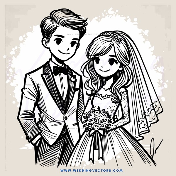 a couple's happy moment at their wedding