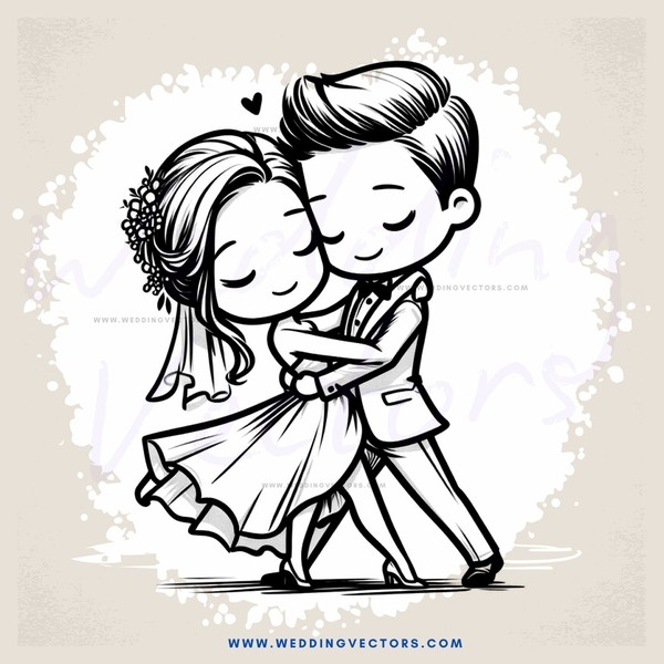 a couple dancing together