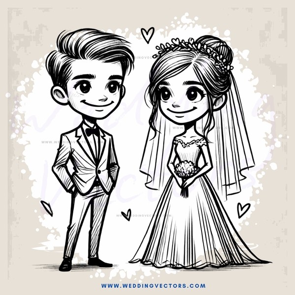 a boy and girl get married