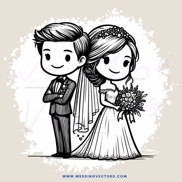 bride and groom