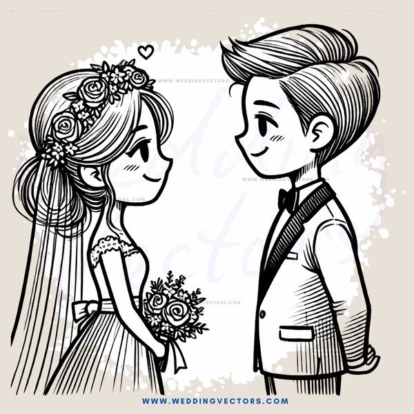 the couple is happy