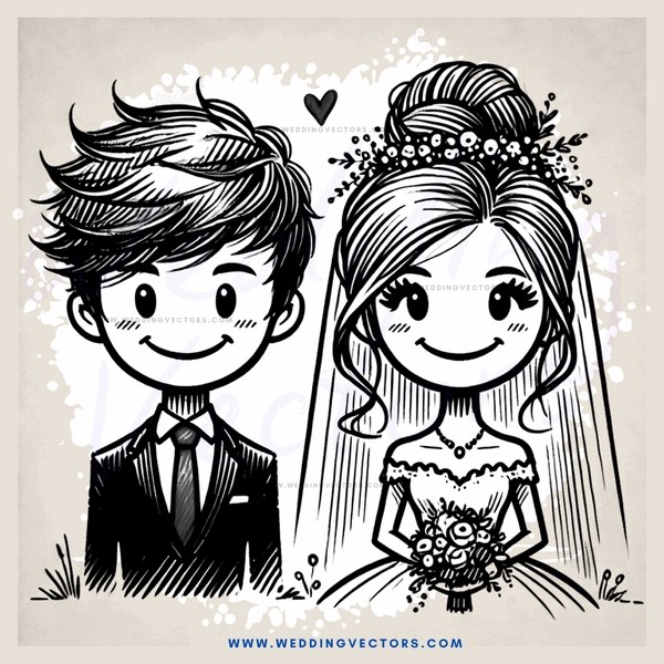 a boy and girl wearing wedding rings