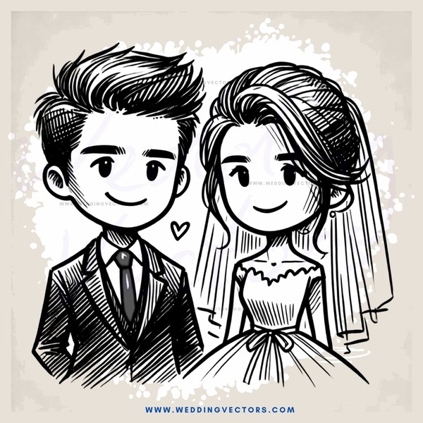 wedding bride and groom