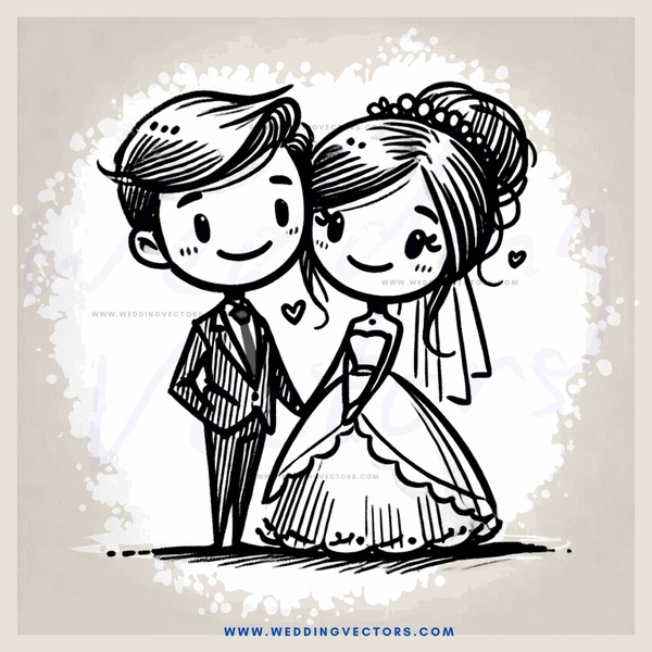 a couple getting ready to get married