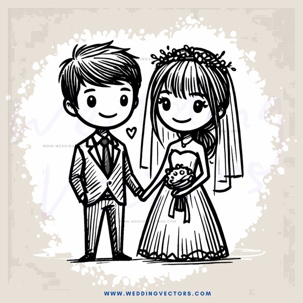 a wedding animation gift bag