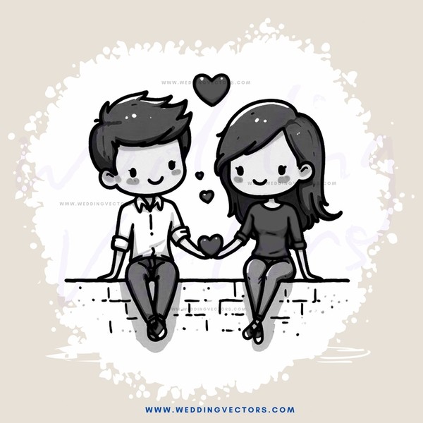 a couple holding hands and sharing an intimate moment
