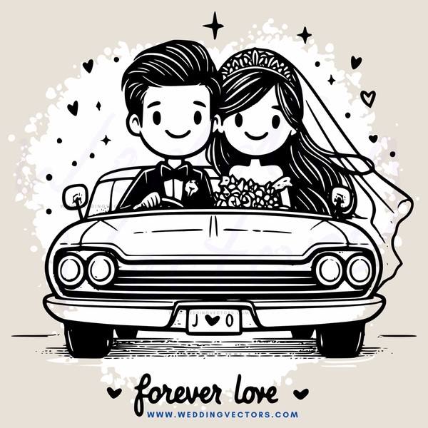 forever love car picture