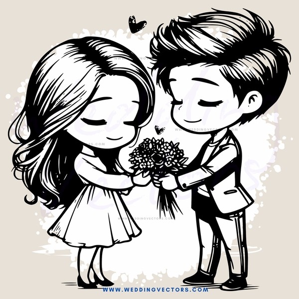 love and bouquet