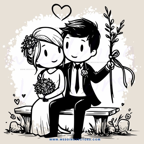 a couple sitting on a bench, celebrating their engagement