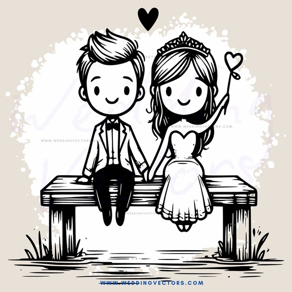 two people sitting on a bench
